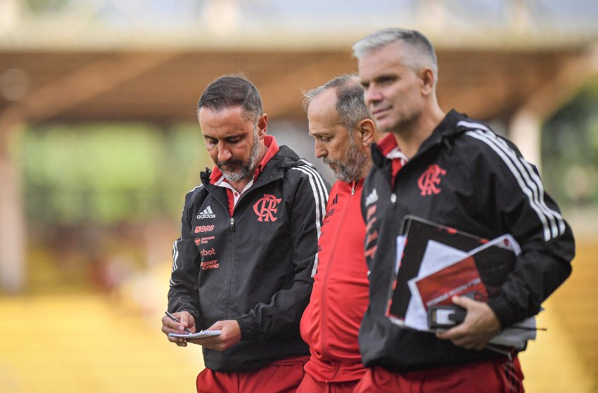Vítor Pereira, do Flamengo Vítor Pereira, do Flamengo