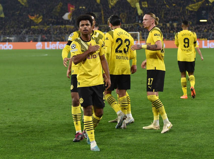 Adeyemi, do Borussia Dortmund Adeyemi, do Borussia Dortmund