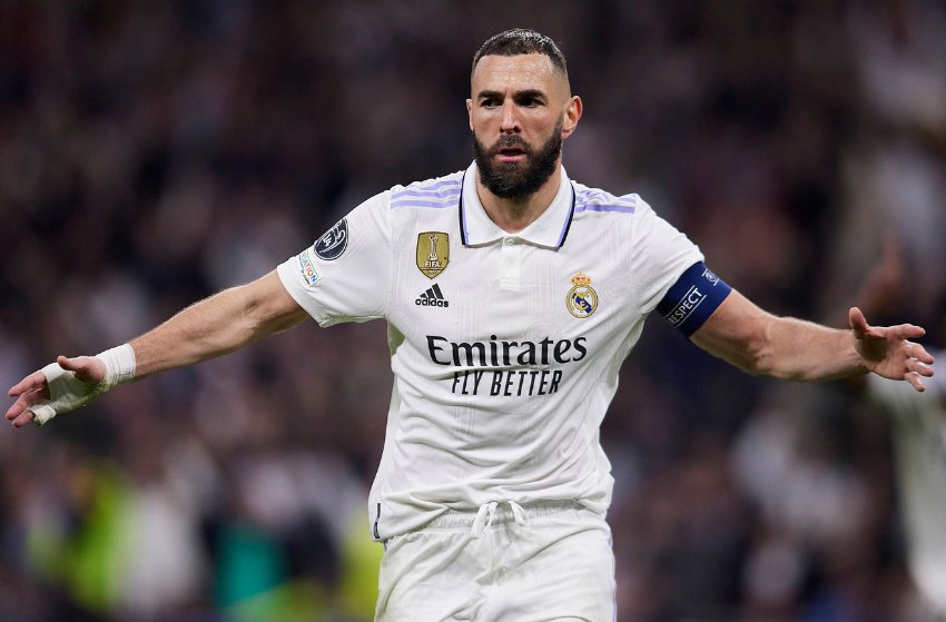 Benzema, do Real Madrid