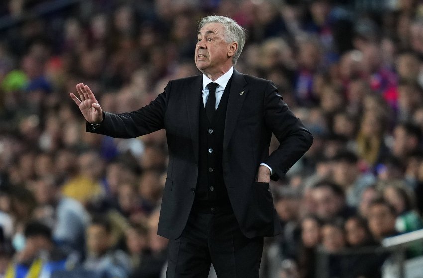 Técnico Carlo Ancelotti, do Real Madrid Técnico Carlo Ancelotti, do Real Madrid