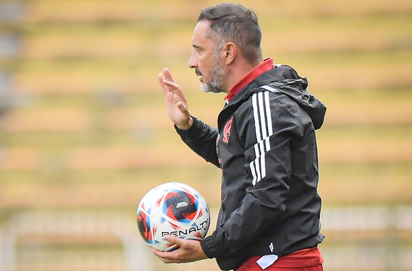Vítor Pereira, técnico do Flamengo Vítor Pereira, técnico do Flamengo