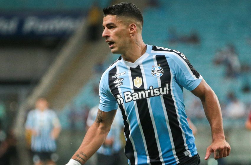 Luis Suárez, do Grêmio Luis Suárez, do Grêmio