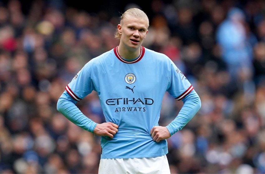 Haaland, do Manchester City Haaland, do Manchester City