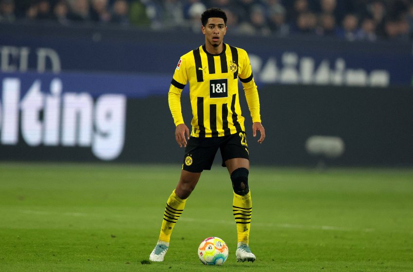 Jude Bellinghm, do Borussia Dortmund Jude Bellinghm, do Borussia Dortmund