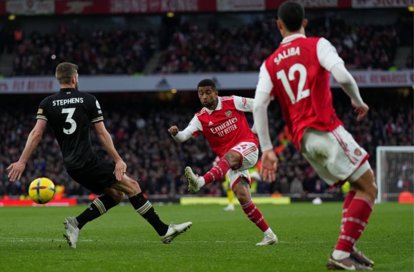 Reiss Nelson, do Arsenal Reiss Nelson, do Arsenal
