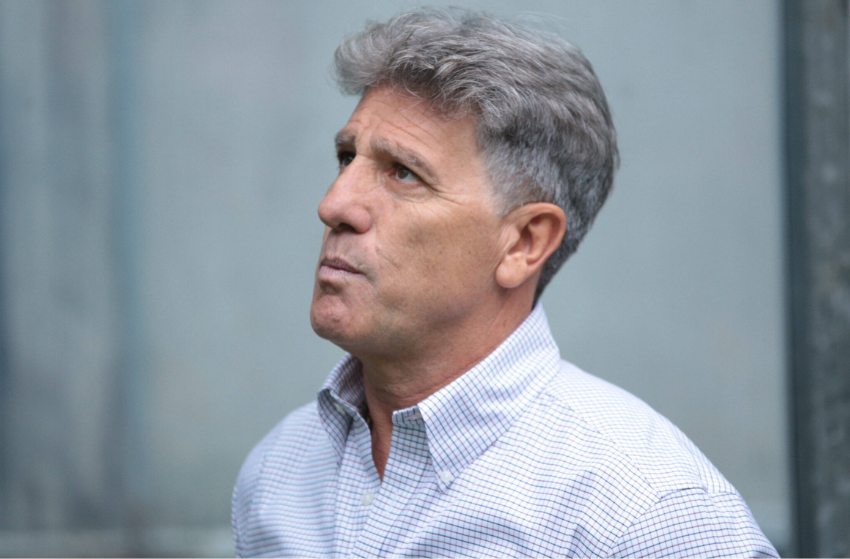 Renato Portaluppi, técnico do Grêmio Renato Portaluppi, técnico do Grêmio