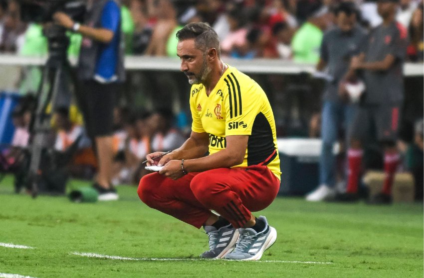 Vítor Pereira, técnico do Flamengo Vítor Pereira, técnico do Flamengo
