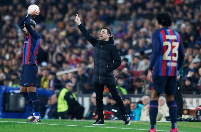 Xavi Hernández, técnico do Barcelona Xavi Hernández, técnico do Barcelona