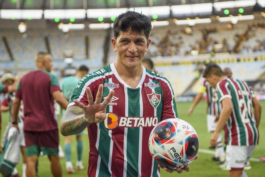 Germán Cano, do Fluminense Germán Cano, do Fluminense