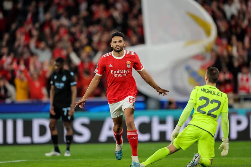Gonçalo Ramos, do Benfica Gonçalo Ramos, do Benfica