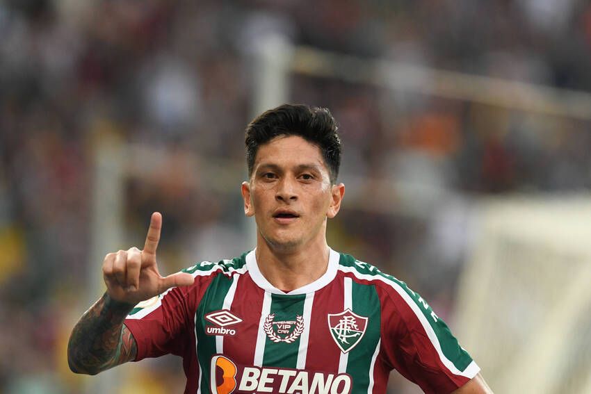 Germán Cano, do Fluminense Germán Cano, do Fluminense