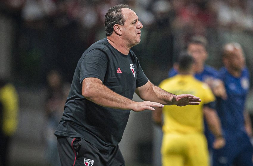 Técnico Rogério Ceni, do São Paulo Técnico Rogério Ceni, do São Paulo