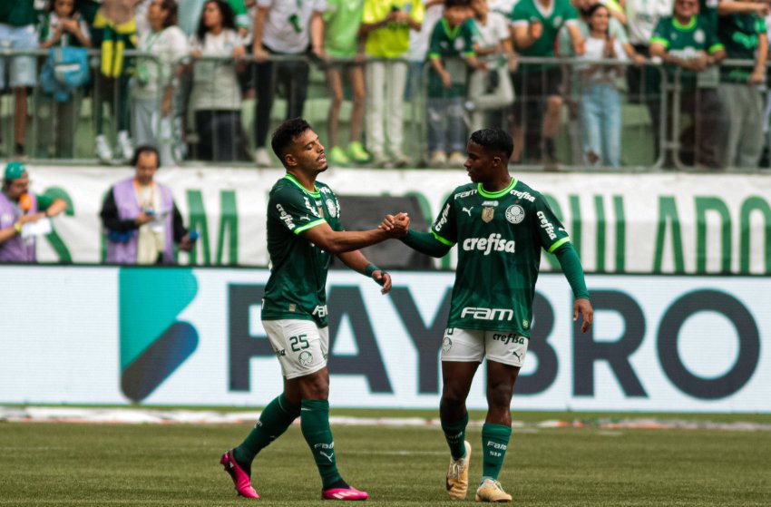 Gabriel Menino e Endrick, do Palmeiras Gabriel Menino e Endrick, do Palmeiras