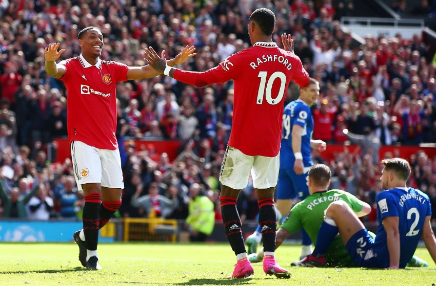 Martial e Rashford, do Manchester United Martial e Rashford, do Manchester United