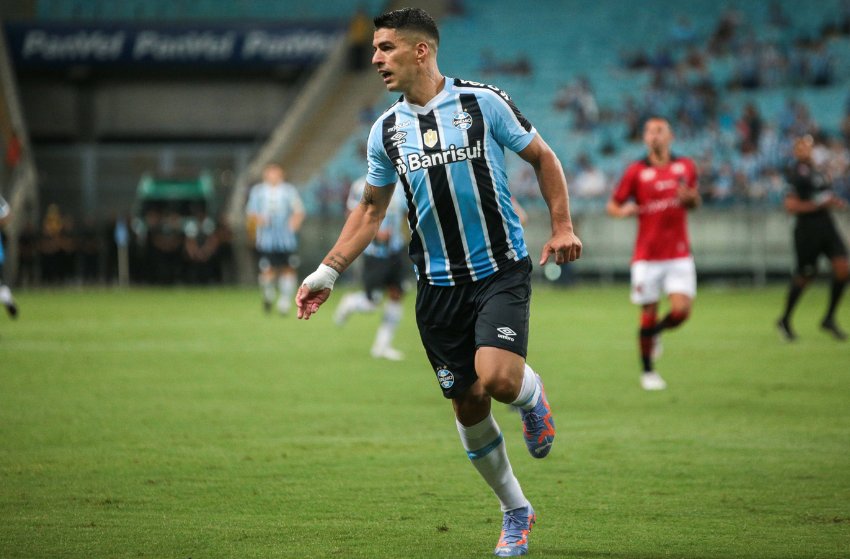 Luis Suárez, do Grêmio Luis Suárez, do Grêmio