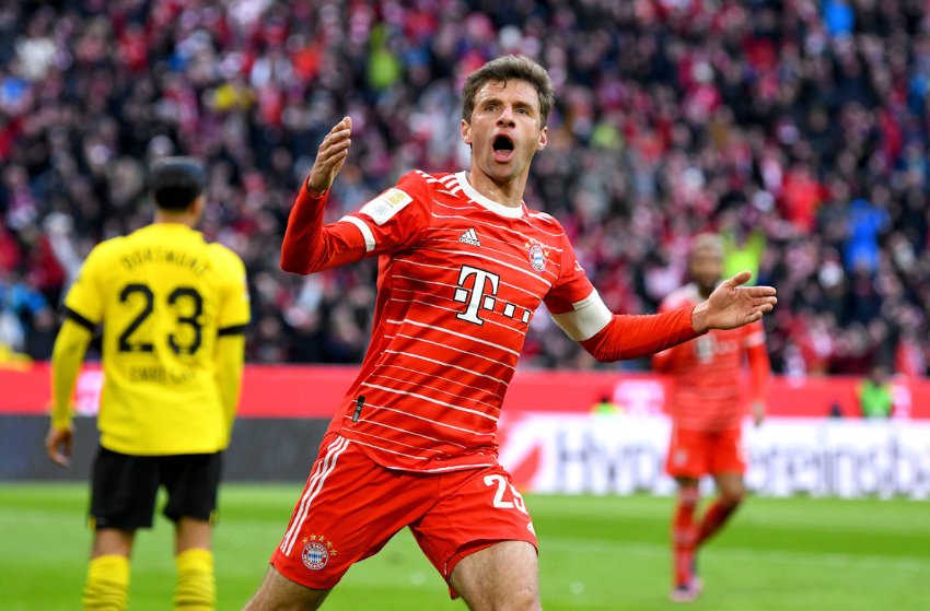 Thomas Müller, do Bayern de Munique Thomas Müller, do Bayern de Munique