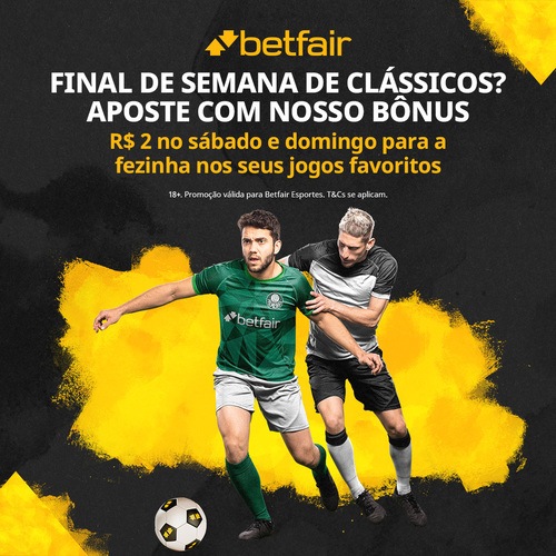 Promoção Betfair Clássicos do Fim do Semana