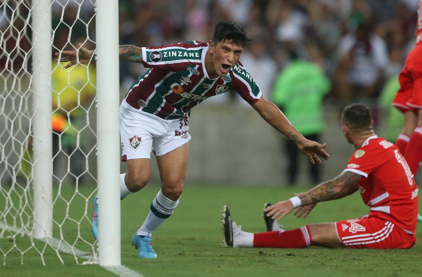 Germán Cano, do Fluminense Germán Cano, do Fluminense