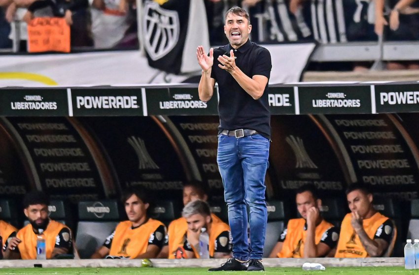 Eduardo Coudet, técnico do Atlético-MG Eduardo Coudet, técnico do Atlético-MG