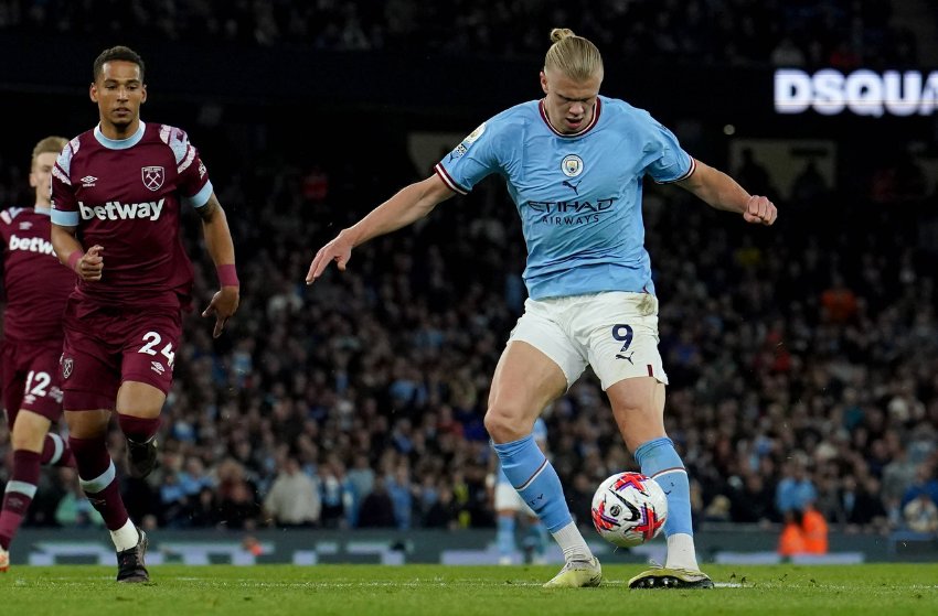 Haaland, do Manchester City Haaland, do Manchester City