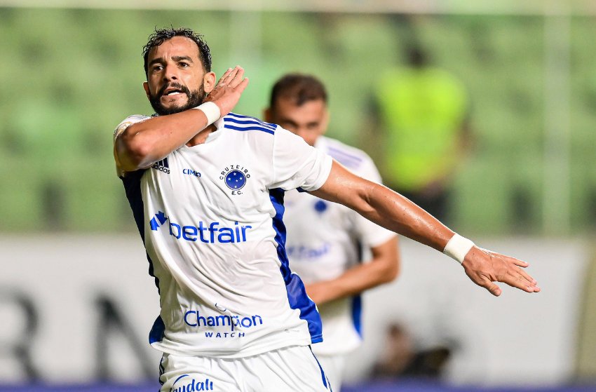 Henrique Dourado, do Cruzeiro Henrique Dourado, do Cruzeiro