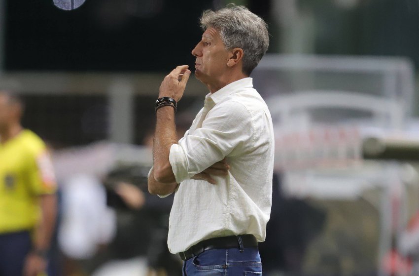 Renato Portaluppi, técnico do Grêmio Renato Portaluppi, técnico do Grêmio