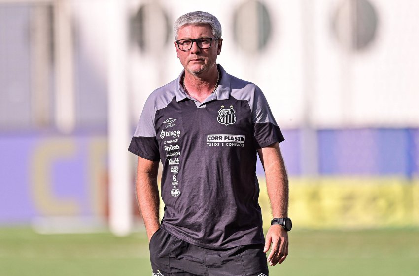 Técnico Odair Hellmann, do Santos Técnico Odair Hellmann, do Santos