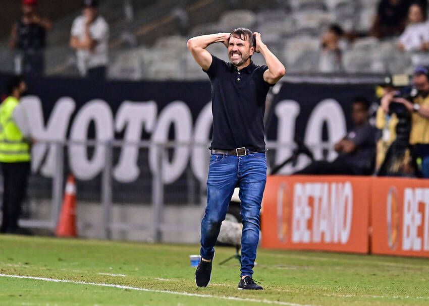 Eduardo Coudet, do Atlético-MG Eduardo Coudet, do Atlético-MG