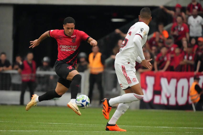 Vitor Roque, do Athletico Vitor Roque, do Athletico