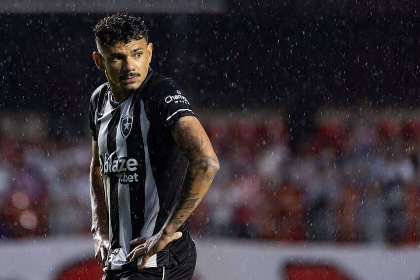Tiquinho Soares, do Botafogo Tiquinho Soares, do Botafogo