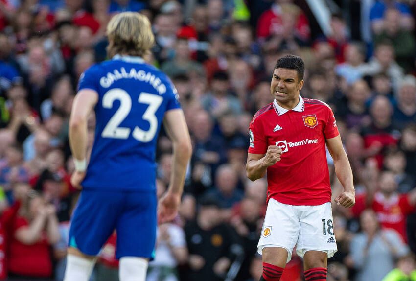 Casemiro, do Manchester United Casemiro, do Manchester United