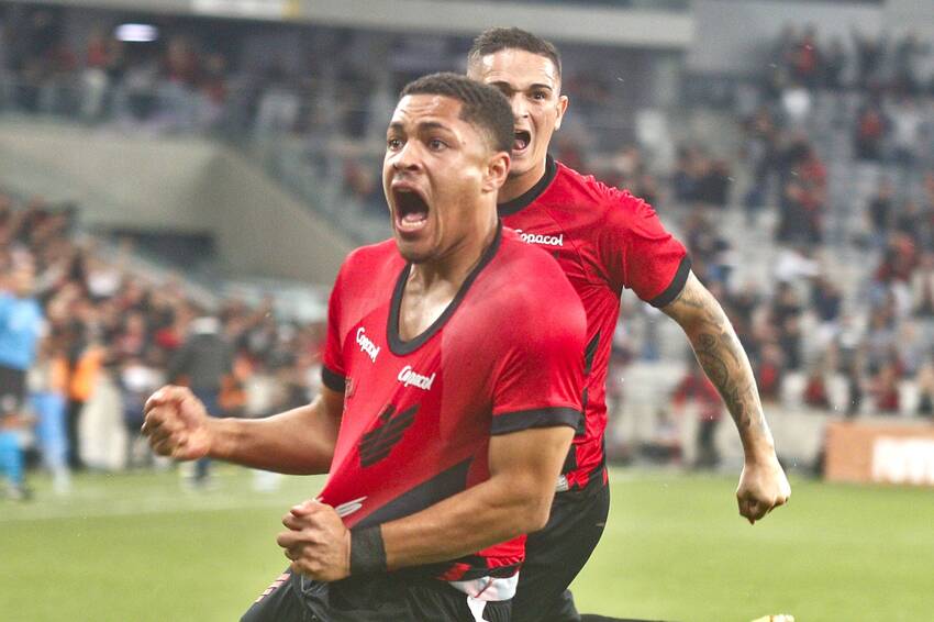 Vitor Roque, do Athletico Vitor Roque, do Athletico