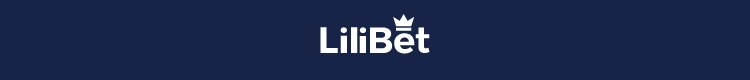 Logo Lilibet em branco sobre fundo azul-escuro