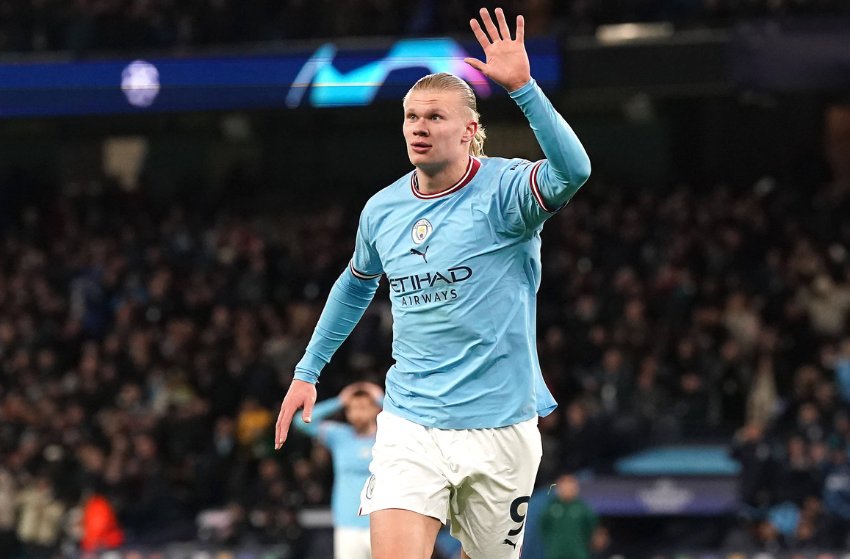 Haaland, do Manchester City Haaland, do Manchester City