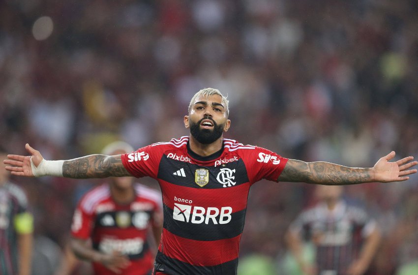 Gabriel Barbosa, do Flamengo