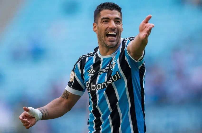 Luis Suárez, do Grêmio Luis Suárez, do Grêmio