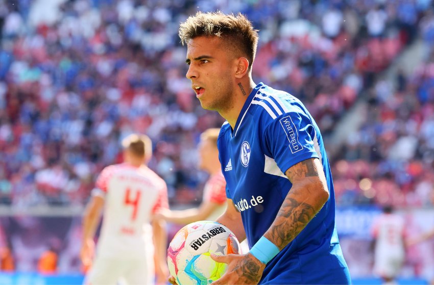 Rodrigo Zalazar, do Schalke 04 Rodrigo Zalazar, do Schalke 04