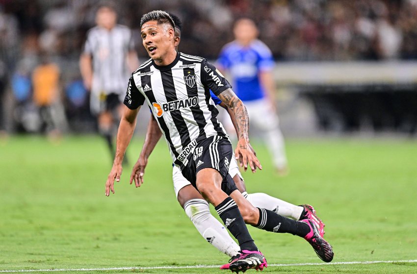 Zaracho, do Atlético-MG Zaracho, do Atlético-MG