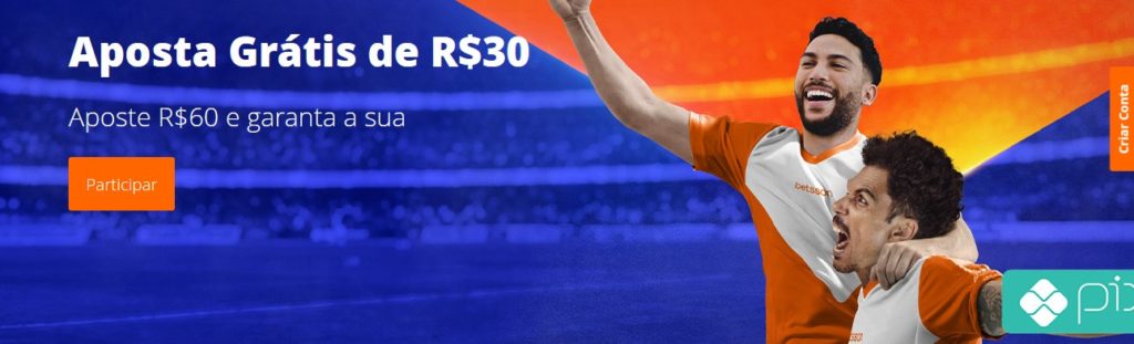 Aposte na Betsson e ganhe uma freebet de até R $50!