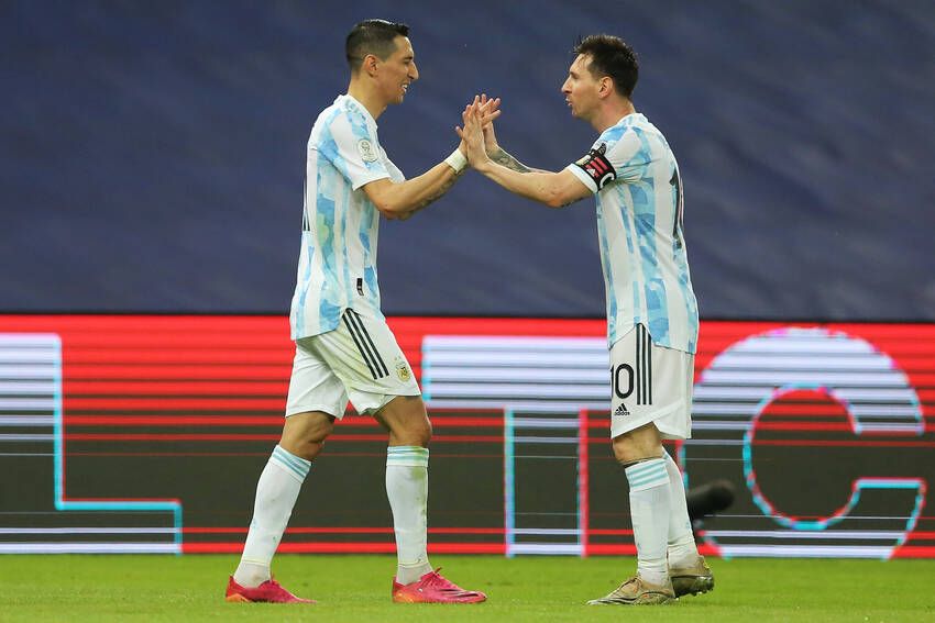 Messi e Di María, da Argentina Messi e Di María, da Argentina