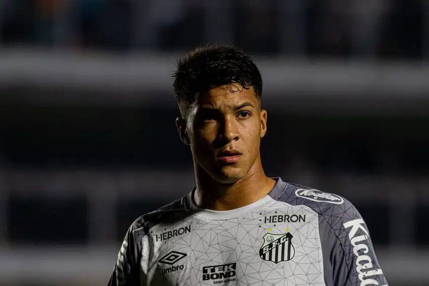 Marcos Leonardo, do Santos Marcos Leonardo, do Santos