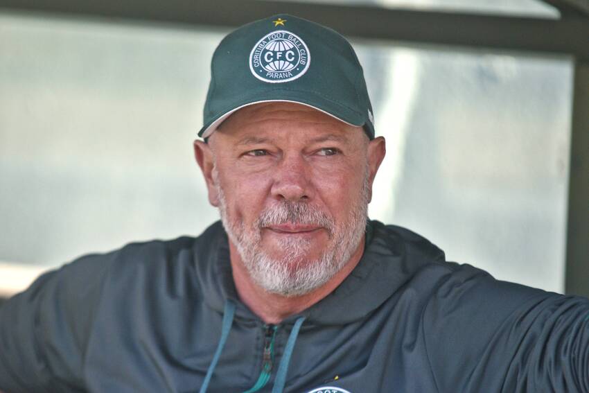 Antônio Carlos Zago, do Coritiba Antônio Carlos Zago, do Coritiba