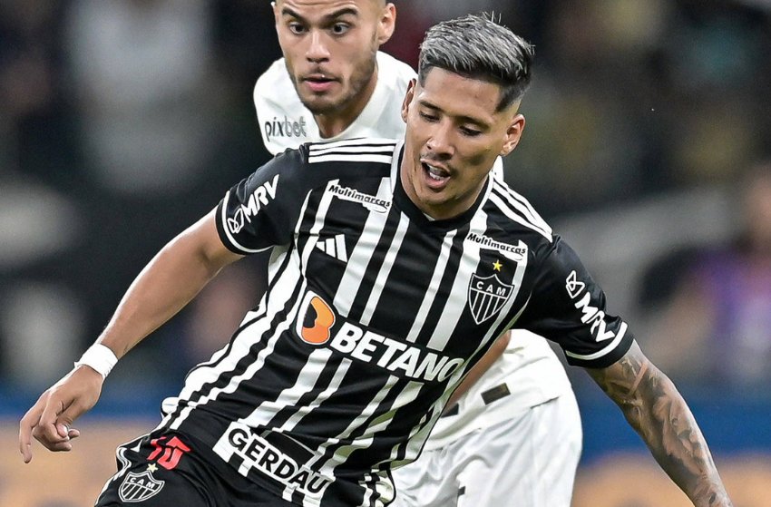 Zaracho, do Atlético-MG Zaracho, do Atlético-MG