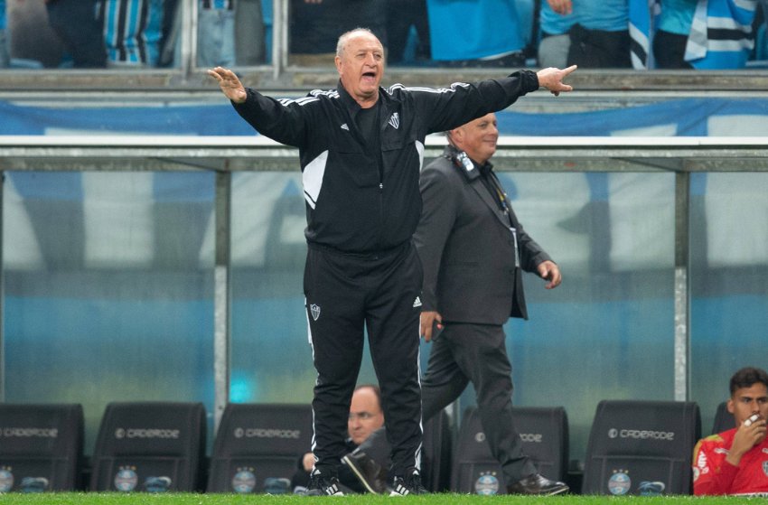 Felipão, técnico do Galo Luiz Felipe Scolari