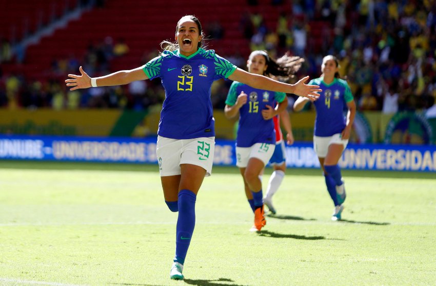 Gabi Nunes, da seleção brasileira Gabi Nunes, da seleção brasileira