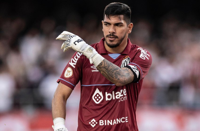 João Paulo, goleiro do Santos João Paulo, goleiro do Santos