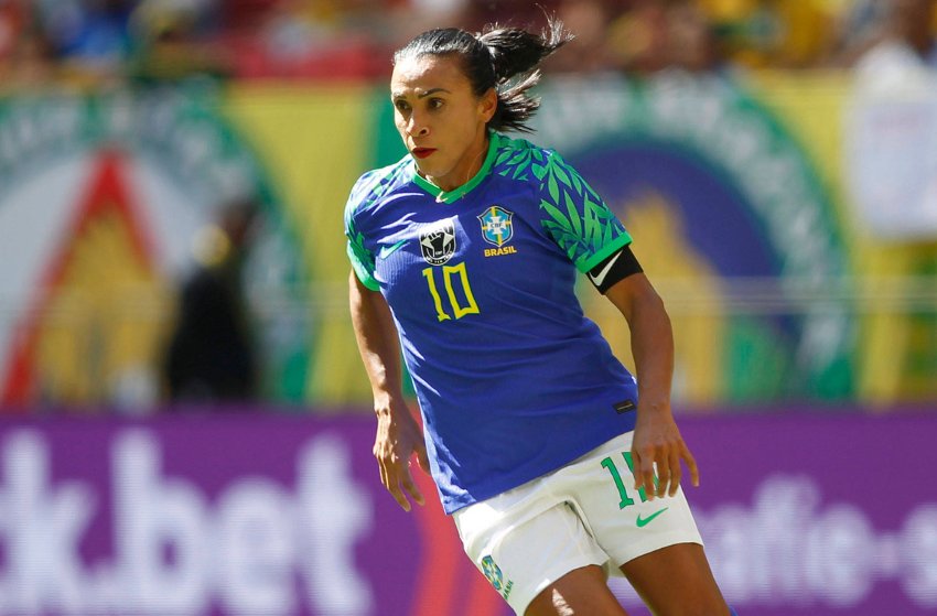 Marta, do Brasil Marta, camisa 10 do Brasil