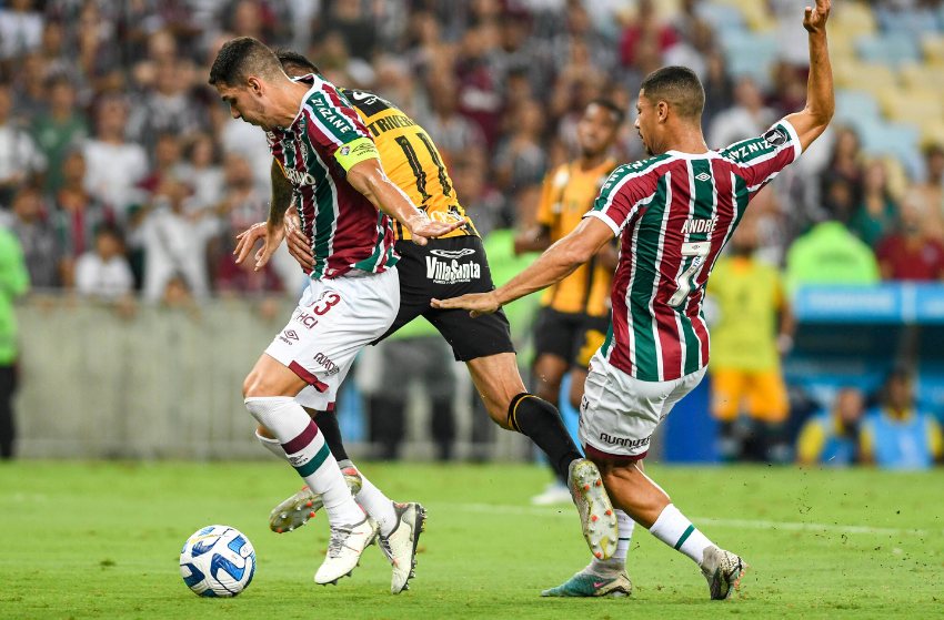 Nino e André, do Fluminense Nino e André, do Fluminense
