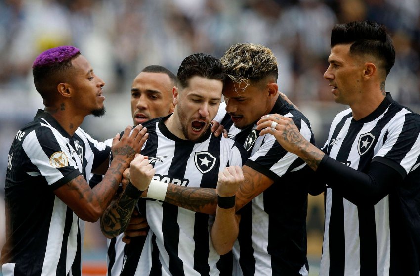 Sauer e Tiquinho, do Botafogo Sauer e Tiquinho, do Botafogo
