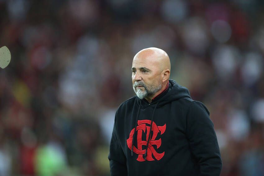 Jorge Sampaoli, do Flamengo Jorge Sampaoli, do Flamengo